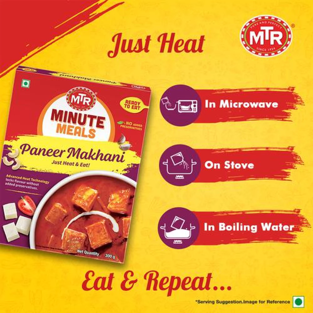 MTR Ready To Eat - Paneer Makhani, 300 g Carton-6.webp